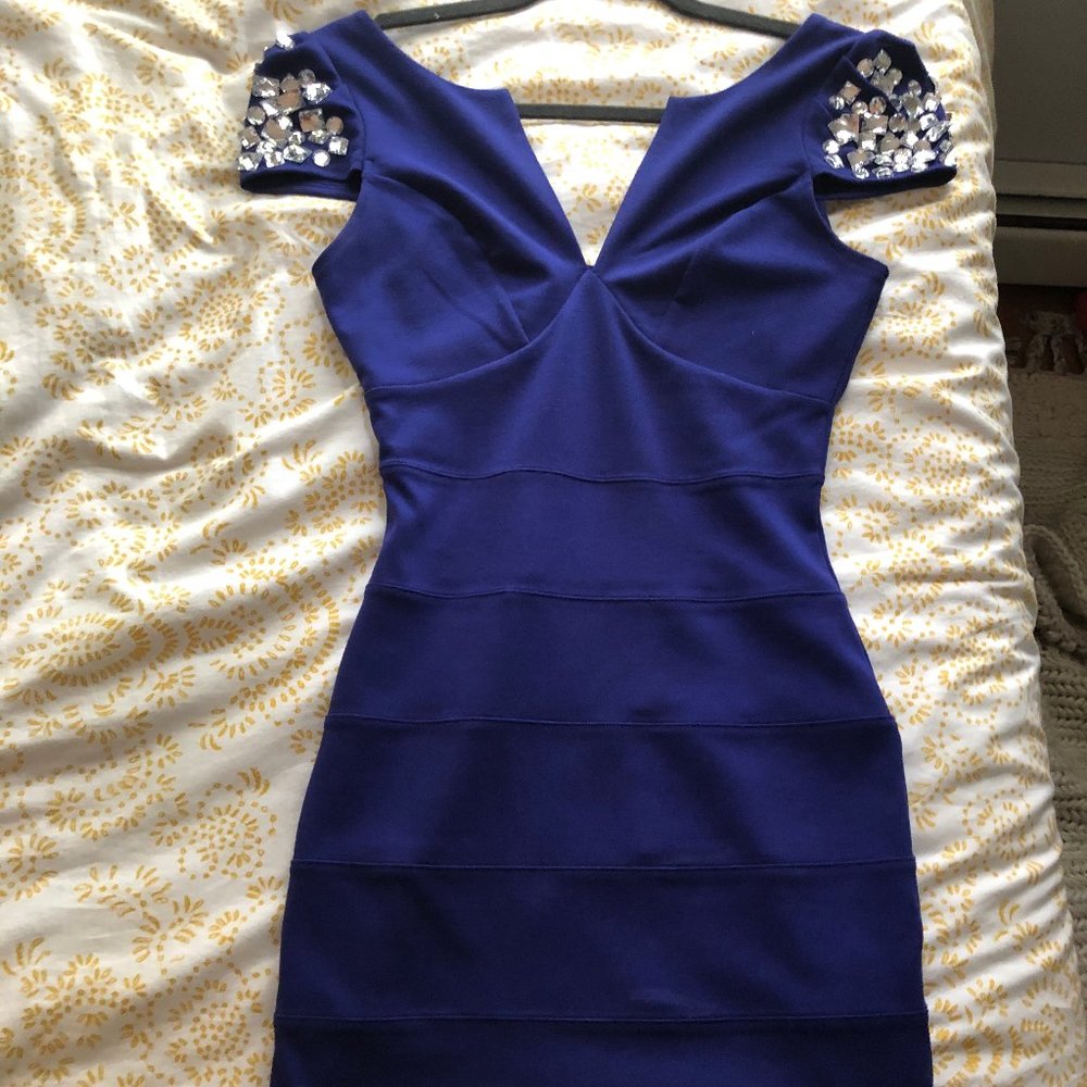 Purple BodyCon Dress by Lipsy